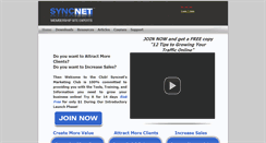 Desktop Screenshot of crm.syncnet.com